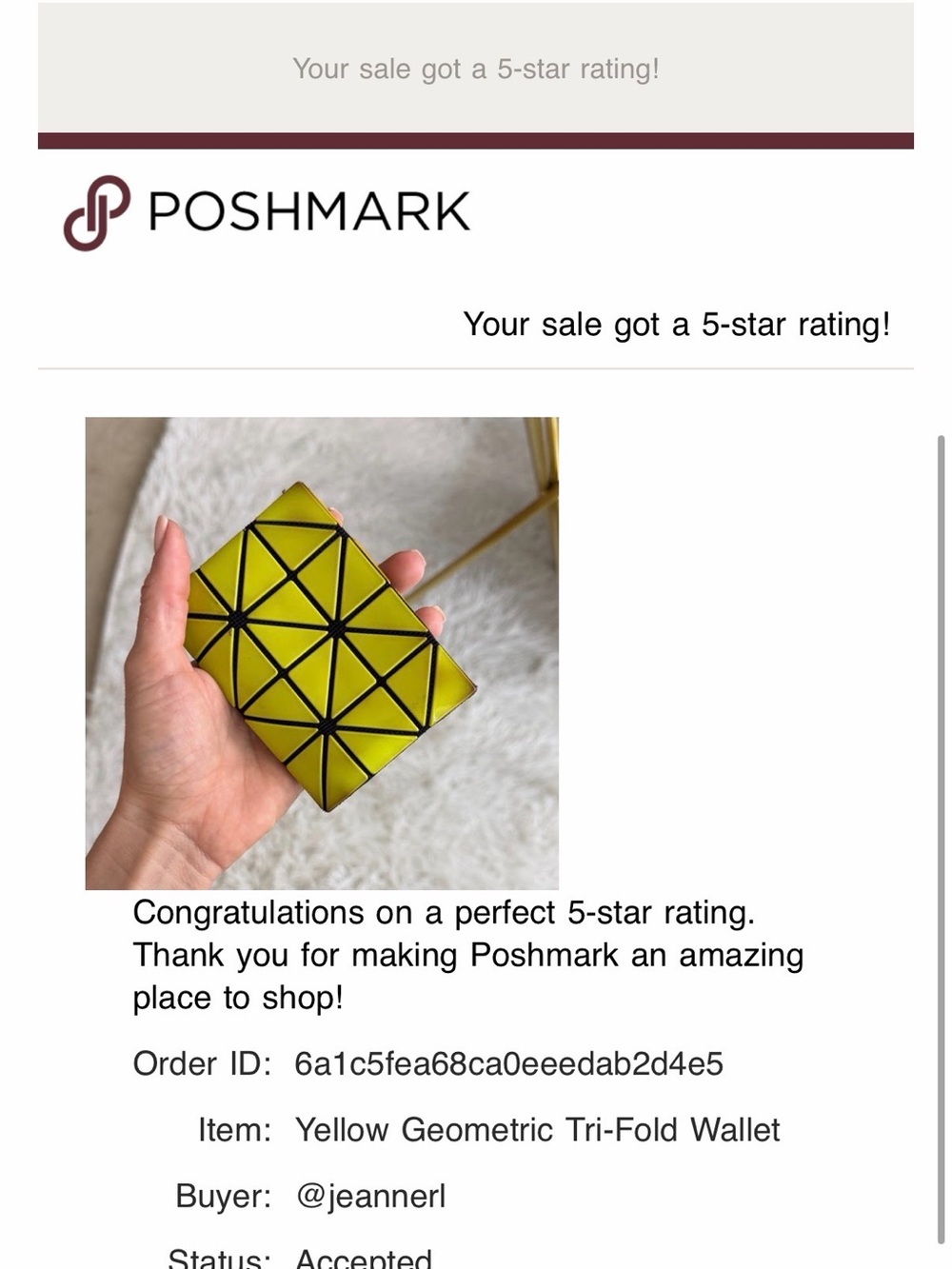 5 ⭐️⭐️⭐️⭐️⭐️ stars closet rating